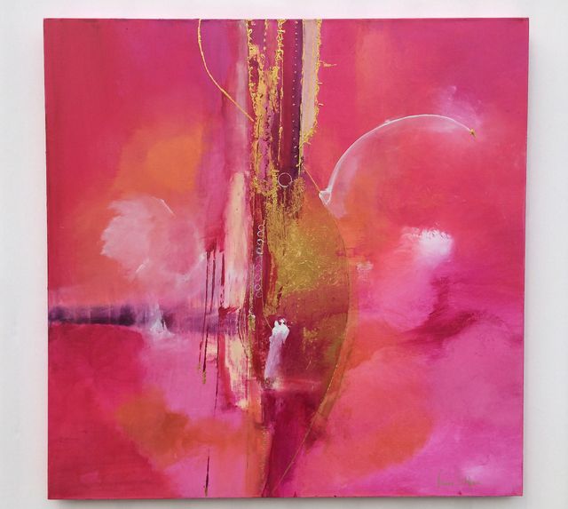Atmosphere of LOVE 90x90 cm skal stilles ut hos Agora i mars/april 2015.